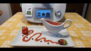 Salsa di fragole per bimby TM6 TM5 TM31