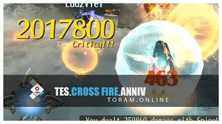 Toram Online - Test Bow anniv hight dmg [CROSS FIRE]