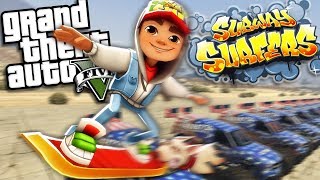 GTA 5 Mods - JAKE FROM SUBWAY SURFERS MOD - PART 3 (GTA 5 Mods Gameplay)