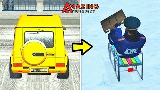 ПЕРЕСЕЛ С ГЕЛИКА НА САНКИ? ПРОХОДИМ НОВОГОДНИЙ КВЕСТ - CRMP AMAZING RP ⚡ГАРВИН