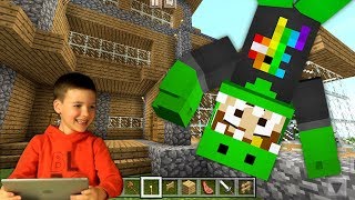 7 ЭТАЖНЫЙ ДОМ в МАЙНКРАФТ - Выживание #10 КокаПлей ЛетсПлей Minecraft PE - Видео для Детей