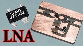 Антенный VHF, UHF усилитель LNA (Low-noise amplifier)