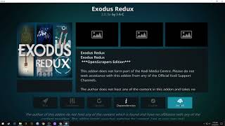 install exodus redux