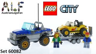Lego City 60082 Dune Buggy Trailer - Lego Speed Build Review