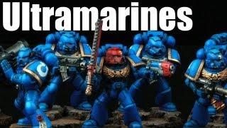 How to paint Ultramarines Space Marines? Warhammer 40k Airbrush buypainted 2/2