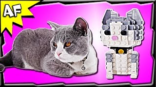Custom Lego KITTY CAT Moc Stop Motion Build Review