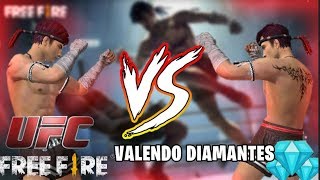 UFC FREE FIRE #3 - BATALHA VALENDO DIAMANTES