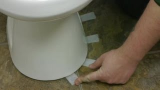 How to Install Toilet Shims : How to Fix Toilets