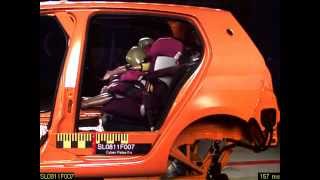 ADAC 2011: Cybex Pallas-fix - фронтальный удар, манекен Q3