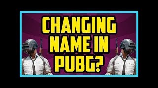 How To Change Your Name In PUBG Mobile 2019!