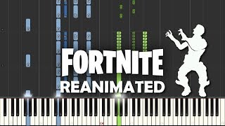 FORTNITE - Reanimated (Piano Tutorial) [Synthesia]