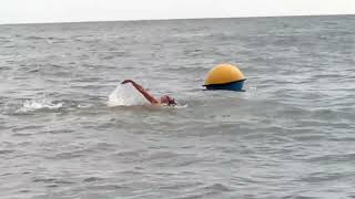 Август 2012 Крым Солнечногорск море пляж плавание поход