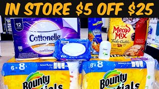 In Store Breakdown for Dollar General’s $5 Off $25