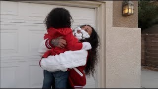FINALLY MEETING MY SON...