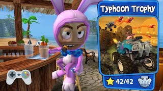 Beach Buggy Racing - Typhoon Trophy - Full Gameplay - All Stars!!!