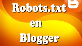 Robots.txt para blogger