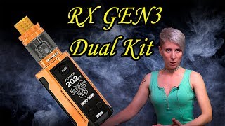 WISMEC Reuleaux RX GEN3 DUAL Kit / ОТЛИЧНАЯ СТЕЛСОВАЯ РЫКСА, НО,,,,,,,,,