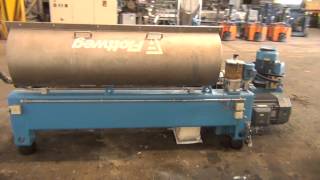 Used- Flottweg Z4D-4/454 Solid Bowl Decanter Centrifuge - stock # 46041001