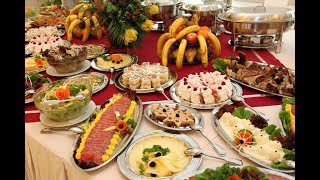 Праздничный стол на день рождения /Праздничное меню