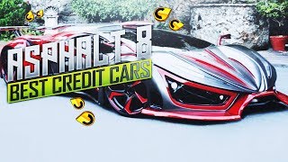 Best Credit Cars in Asphalt 8