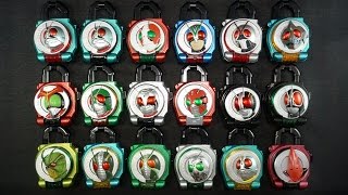 ?仮面ライダー 鎧武ガイム 昭和ライダー伝説セット サウンドロックシードシリーズ カプセルロックシード Kamen Rider Gaim Showa rider Lockssed