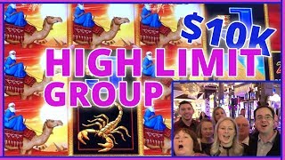 ?? 20 People ✖ $500 Each =?10,000 HIGH LIMIT GROUP SLOT PULL??? ✦ Slot Machines w Brian C #ad