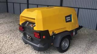 Пневмопортал. Первый запуск компрессора Atlas Copco XAS 88.