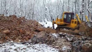 Горные, землеустроительные, земляные работы на Гумеровском участке известняков