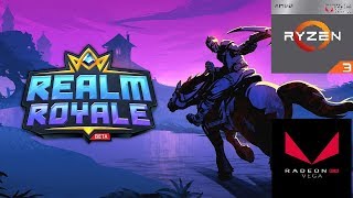 Realm Royale Gameplay Test  - Ryzen 3 2200G - 720p - 8GB RAM