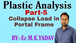 Plastic analysis (part-5)-Collapse load in portal frame