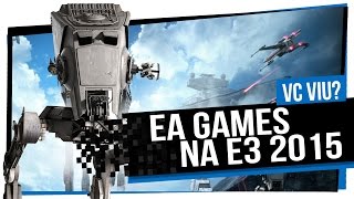 EA confirma jogos para a E3