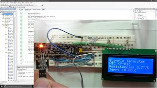 Sensor de temperatura - Termistor - PSoC5LP