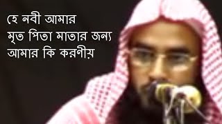 হে নবী আমার মৃত পিতা মাতার জন্য আমার কি করণীয় | মতিউর রহমান মাদানী || Bangla Waz Short Video