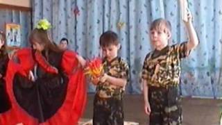 Детский концерт для пожарных