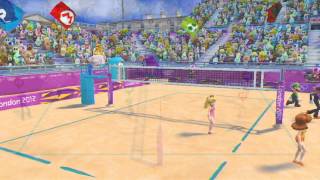 Mario and Sonic at the London 2012 Olympic Games: Part 8 - Beach Volleyball