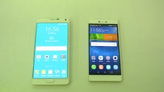 Huawei P8 vs Samsung Galaxy Note 4 - Full Comparison HD