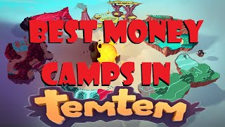Best pansun money Freetem camps in Temtem and how to find them