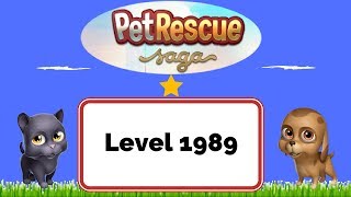 Pet Rescue Saga Level 1989 - No Boosters