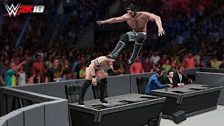 WWE 2K18 Top 10 Extreme Curb Stomps!!