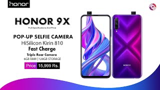 Honor 9X | First Look, Specifications And Price, Launch Date In India