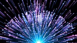 8K 60fps (!!!) Motion Background - Purple Blue Firework Mushrooms