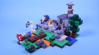 Lego Minecraft 21116 Crafting Box 8 in 1 - Creation #6 Animated Stop Motion Building Instructions
