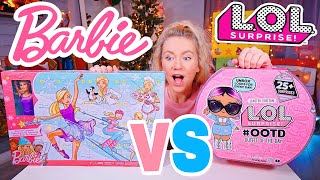 БАРБИ против ЛОЛ ? БИТВА АДВЕНТ-КАЛЕНДАРЕЙ! КАКОЙ ЛУЧШЕ? BARBIE vs LOL челлендж
