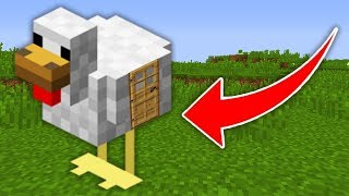 COMO VIVER DENTRO DE UMA GALINHA NO MINECRAFT! (RECORDE MUNDIAL)