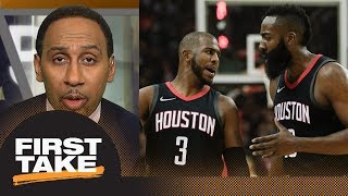 Stephen A. Smith not sold on Rockets just yet | First Take | ESPN