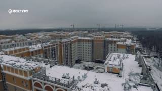 ЖК «Рассказово» — аэросъемка МСКГуру. Ноябрь 2016.