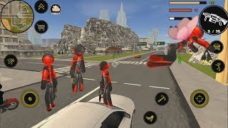 Stickman Rope Hero #20 JUMP! JUMP | by Naxeex LLC | Android GamePlay HD