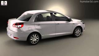 Chery A13 (Fulwin 2) liftback 2012 by 3D model store Humster3D.com