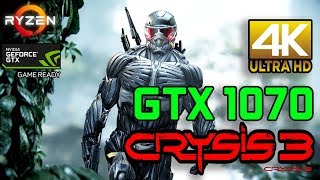 ►Crysis 3 | GTX™ 1070 | 4K UHD ✅ | MAXED OUT Very High Settings ✪ | Benchmark (Insane Graphics)