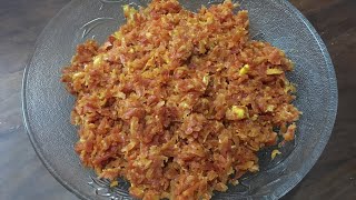 Gajar Ka Halwa Recipe in Urdu/Hindi-How to make Carrot Halwa